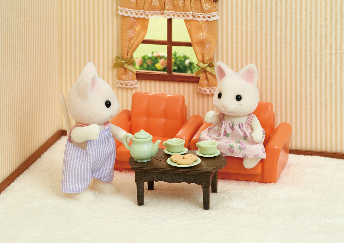 Sylvanian Families Living Room Set / ซิลวาเนียน แฟมิลี่ ชุดห้องนั่งเล่น