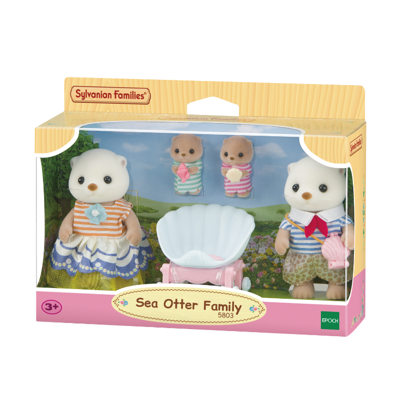 Sylvanian Families Sea Otter Family / ซิลวาเนียน แฟมิลี่ ครอบครัวนากทะเล