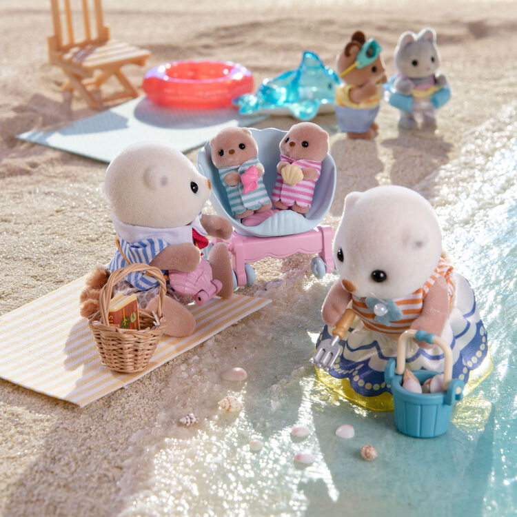 Sylvanian Families Sea Otter Family / ซิลวาเนียน แฟมิลี่ ครอบครัวนากทะเล