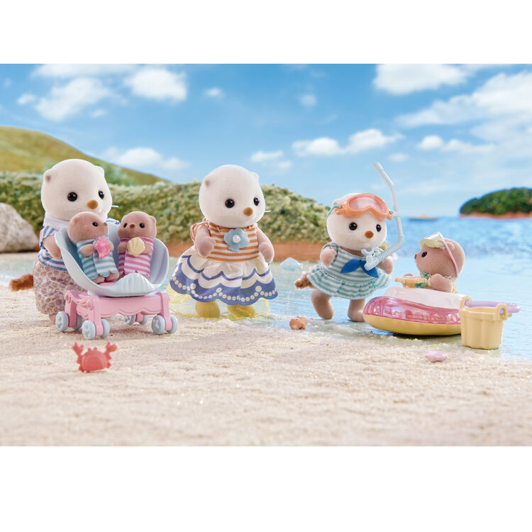 Sylvanian Families Sea Otter Family / ซิลวาเนียน แฟมิลี่ ครอบครัวนากทะเล