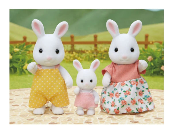 Sylvanian Families Snow Rabbit Family / ซิลวาเนียน แฟมิลี่ ครอบครัวสโนว์แรบบิท (EBS)