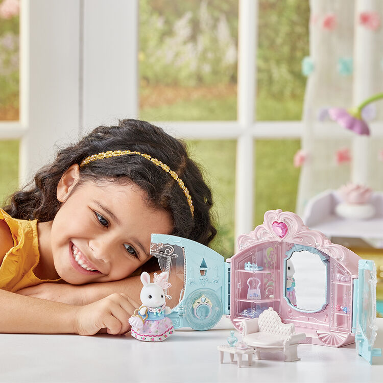 Sylvanian Families  Style & Sparkle Dressing Room / ซิลวาเนียน แฟมิลี่ ชุดห้องแต่งตัวของเจ้าหญิง