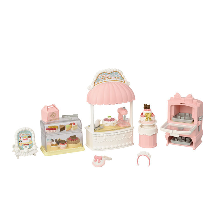 Sylvanian Families Village Cake Shop Starter Set / ซิลวาเนียน แฟมิลี่ ชุดร้านขนมเค้กเริ่มต้น