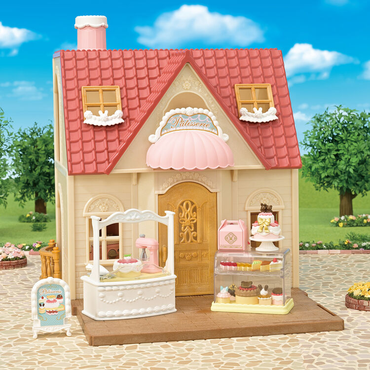 Sylvanian Families Village Cake Shop Starter Set / ซิลวาเนียน แฟมิลี่ ชุดร้านขนมเค้กเริ่มต้น