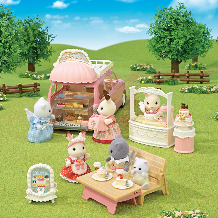 Sylvanian Families Village Cake Shop Starter Set / ซิลวาเนียน แฟมิลี่ ชุดร้านขนมเค้กเริ่มต้น