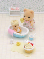 Sylvanian Families Baby Bath Time / ซิลวาเนียน แฟมิลี่ อุปกรณ์อาบน้ำเบบี้