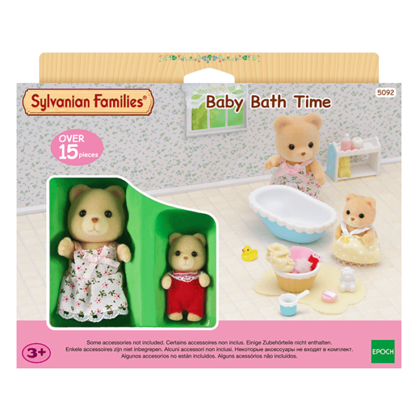 Sylvanian Families Baby Bath Time / ซิลวาเนียน แฟมิลี่ อุปกรณ์อาบน้ำเบบี้