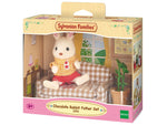 Sylvanian Families Chocolate Rabbit Father Set (Settee) / ซิลวาเนียน แฟมิลี่ ชุดคุณพ่อชอคโกแลตแรบบิท (โซฟา)