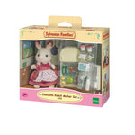 Sylvanian Families Chocolate Rabbit Mother Set (Fridge) / ซิลวาเนียน แฟมิลี่ ชุดคุณแม่ชอคโกแลตแรบบิท (ตู้เย็น)