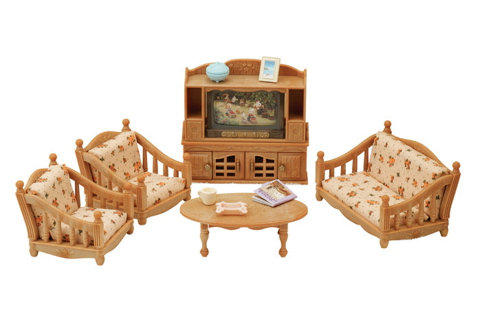 Sylvanian Families Comfy Living Room Set / ซิลวาเนียน แฟมิลี่ ชุดห้องนั่งเล่นแสนสบาย