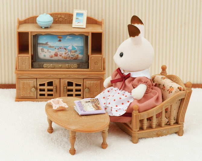 Sylvanian Families Comfy Living Room Set / ซิลวาเนียน แฟมิลี่ ชุดห้องนั่งเล่นแสนสบาย