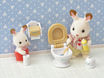 Sylvanian Families Country Bathroom Set / ซิลวาเนียน แฟมิลี่ ชุดห้องน้ำคันทรี่