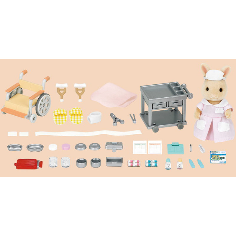 Sylvanian Families Country Nurse Set / ซิลวาเนียน แฟมิลี่ ชุดนางพยาบาล