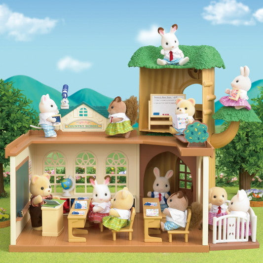 Sylvanian Families Sylvanian : Country Tree School / ซิลวาเนียน แฟมิลี่ โรงเรียนต้นไม้