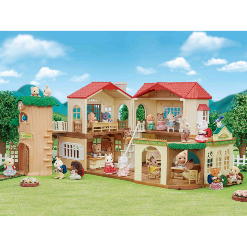 Sylvanian Families Sylvanian : Country Tree School / ซิลวาเนียน แฟมิลี่ โรงเรียนต้นไม้