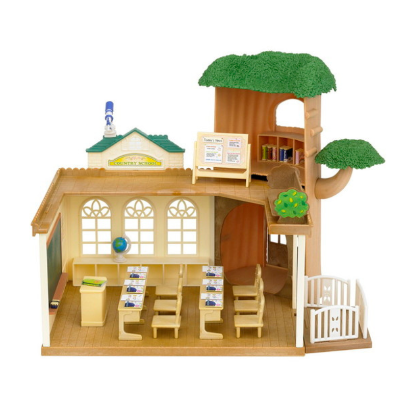 Sylvanian Families Sylvanian : Country Tree School / ซิลวาเนียน แฟมิลี่ โรงเรียนต้นไม้