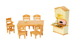 Sylvanian Families Dining Room Set / ซิลวาเนียน แฟมิลี่ ชุดห้องรับประทานอาหาร