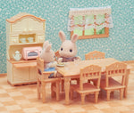 Sylvanian Families Dining Room Set / ซิลวาเนียน แฟมิลี่ ชุดห้องรับประทานอาหาร