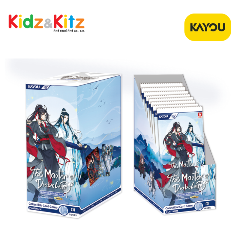 The Master of Diabolism Untamed Collectible Card Drunken Dreams Edition Series 1 -Kayou (18 Packs) / การ์ดสะสม ปรมาจารย์ลัทธิมาร (คายู) ยกกล่อง 18 ซอง