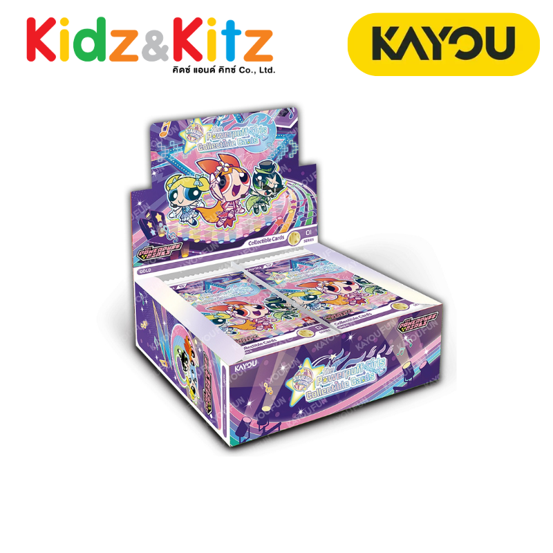 The Powerpuff Girls Collectible Cards-Starlight Edition-001-SEA-Series 1 Eng. Ver. Kayou (20 Packs : Box) / Kayou เดอะ พาวเวอร์พัฟเกิร์ลส์ การ์ดสะสม