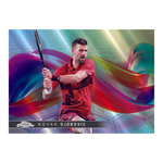 Topps Tennis Chrome 2025 การ์ดเทนนิส กล่องฮ็อบบี้ (Hobby Box) - ยกกล่อง [บรรจุ 12 ซอง/กล่อง]