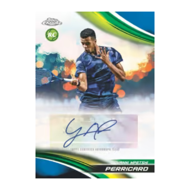 Topps Tennis Chrome 2025 การ์ดเทนนิส กล่องเบรกเกอร์ ดีไลท์ (Breaker Delight Box) - ยกกล่อง [บรรจุ 1 ซอง/กล่อง]