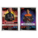 Turbo Attax 2023 / การ์ดรถแข่ง เทอร์โบ แอทแทค ฟอร์มูล่าวัน (F1) ซองสุ่ม 4 ซอง (การ์ด 10 ใบ: ซอง)