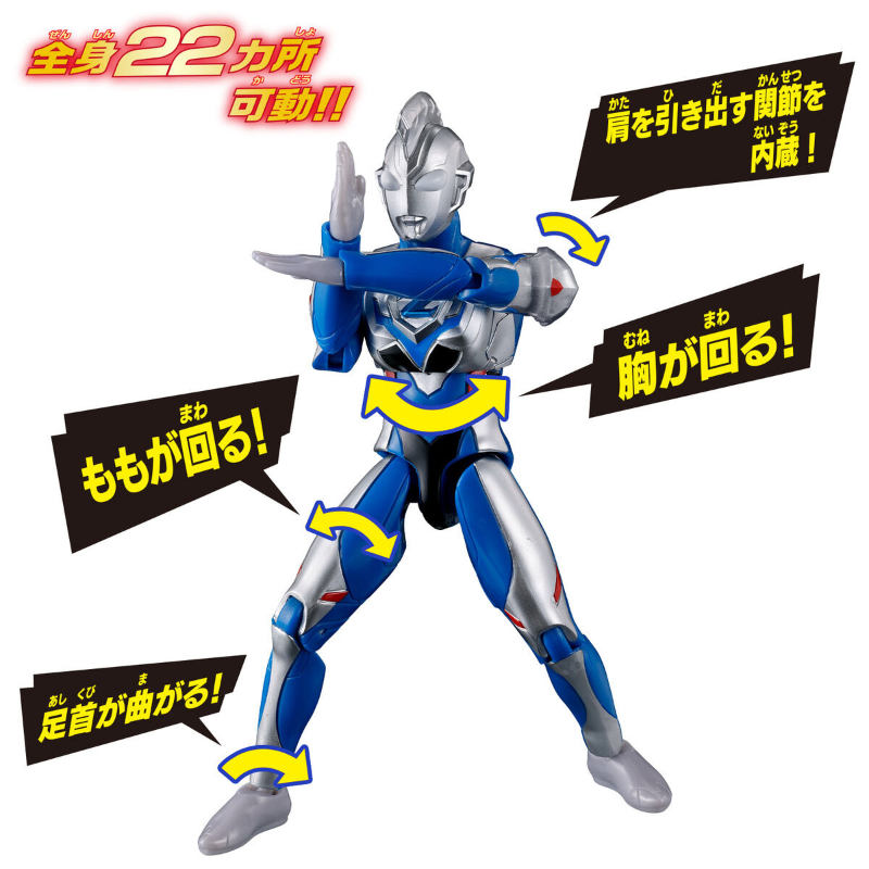 Ultra Action Figure Neo Ultraman Z Original New Generation Ultraman Cape Set / อุลตร้าแอคชั่นฟิกเกอร์ นีโอ อุลตร้าแมนเซต ออริจินัล นิวเจเนอเรชัน ชุดผ้าคลุมอุลตร้าแมน