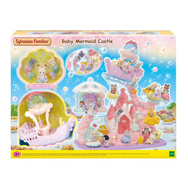 Sylvanian Families Baby Mermaid Castle / ปราสาทนางเงือก