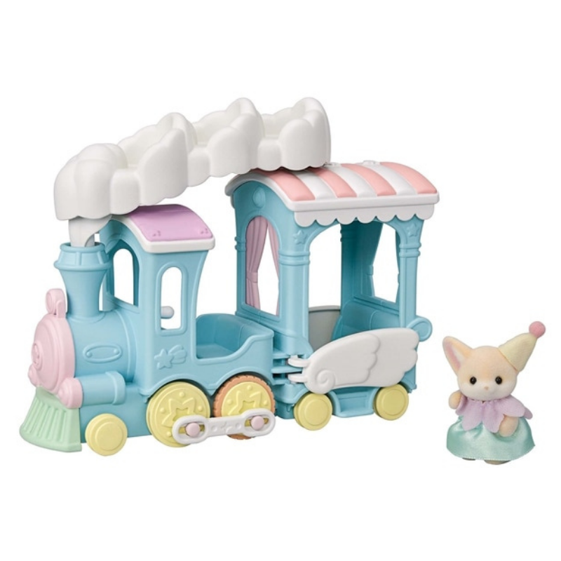 Sylvanian Families Floating Cloud Rainbow Train/รถไฟก้อนเมฆสายรุ้ง
