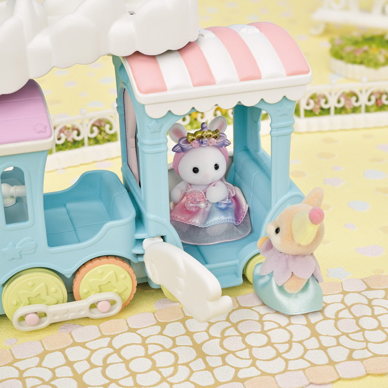 Sylvanian Families Floating Cloud Rainbow Train/รถไฟก้อนเมฆสายรุ้ง