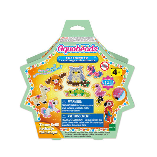 ลูกปัดสเปรย์น้ำ อควาบีท ชุดสตาร์เฟรนด์ / Aquabeads Star Friends Set (ชุดรีฟิล)