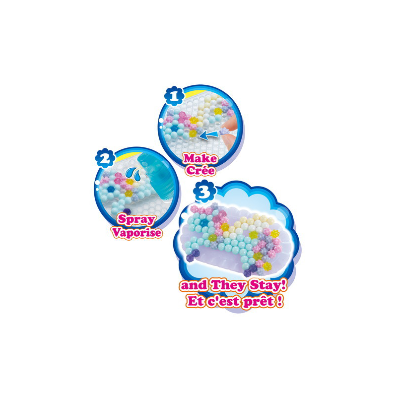 ลูกปัดสเปรย์น้ำ อควาบีท ชุด เครื่องประดับโลกของเหล่านางฟ้า /  Aquabeads Fairy World (ชุดพร้อมเล่น)