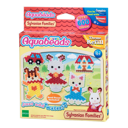 ลูกปัดสเปรย์น้ำ อควาบีท ชุดตัวละคร ซิลวาเนียน แฟมิลี่ / Aquabeads Sylvanian Familie Character Set (ชุดรีฟิล)