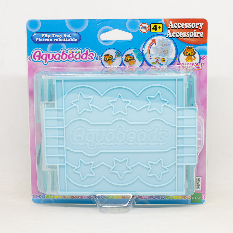 ลูกปัดสเปรย์น้ำ อควาบีท ชุด ถาดทำเม็ดบีดแบบพลิกได้ / Aquabeads Flip Tray Set ( ชุดรีฟิล) - Flip Tray Set