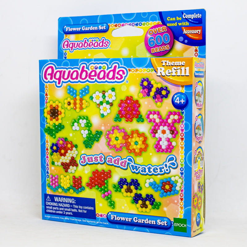 ลูกปัดสเปรย์น้ำ อควาบีท ชุดสวนดอกไม้ / Aquabeads Flower Garden Set (ชุดรีฟิล)
