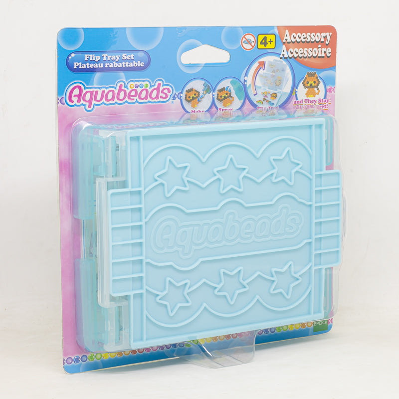 ลูกปัดสเปรย์น้ำ อควาบีท ชุด ถาดทำเม็ดบีดแบบพลิกได้ / Aquabeads Flip Tray Set ( ชุดรีฟิล) - Flip Tray Set