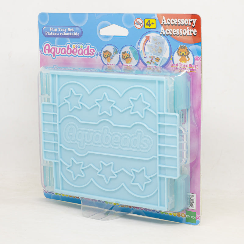 ลูกปัดสเปรย์น้ำ อควาบีท ชุด ถาดทำเม็ดบีดแบบพลิกได้ / Aquabeads Flip Tray Set ( ชุดรีฟิล) - Flip Tray Set