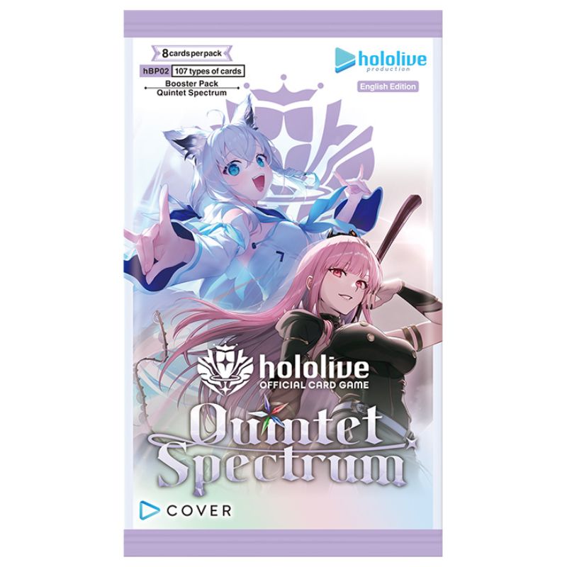 hOCG-hBP02e Booster Pack Quintet Spectrum (Eng. Ver.)