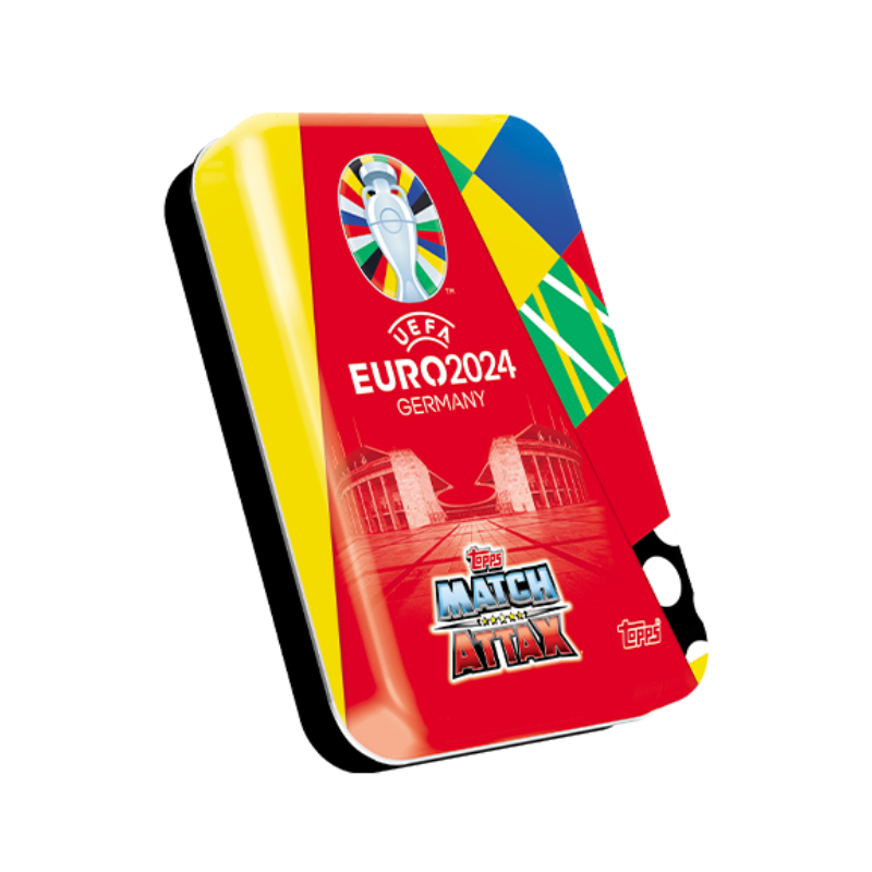 EURO 2024 Match Attax - Booster Tin  / การ์ดแมตช์แอทแทค ฟุตบอลยูโร 2024 กล่องเหล็ก บูสเตอร์ทิน - 2