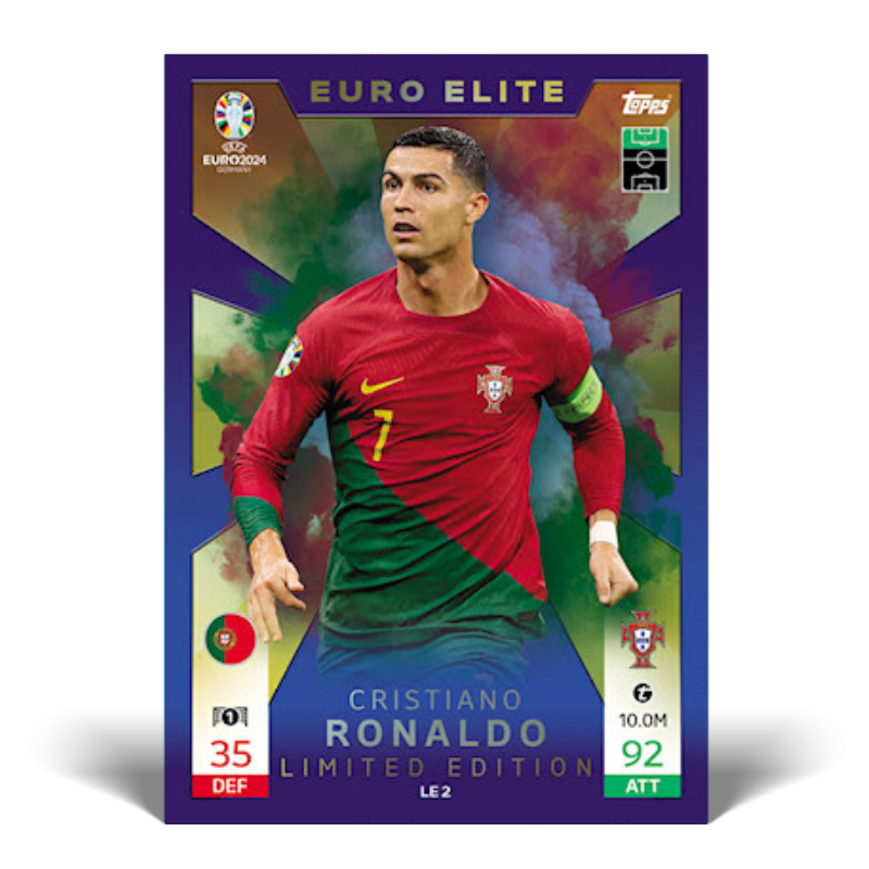 EURO 2024 Match Attax Starter Pack /การ์ดแมตช์แอทแทค ฟุตบอลยูโร 2024 แฟ้มการ์ดสำหรับเริ่มสะสม