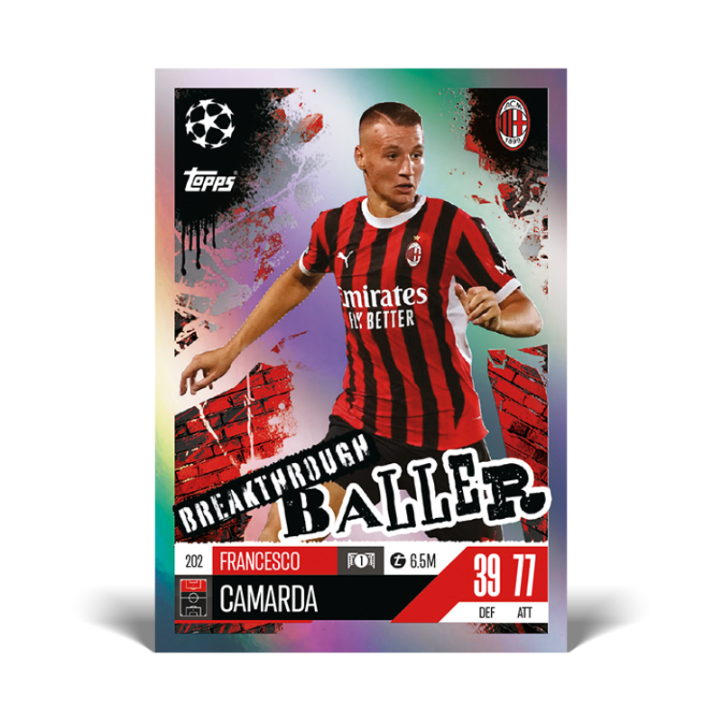Match Attax UCC Extra 2025 Starter Pack  / การ์ดฟุตบอล UCC แมตช์แอทแทค เอ็กซ์ตร้า แฟ้มการ์ดสำหรับเริ่มสะสม