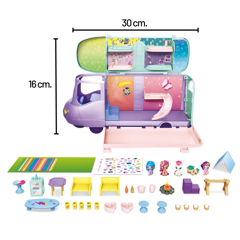 My Little Pony - Magic Bus Suit (Play Set) / ชุดเพลย์เซ็ต มายลิตเติ้ลโพนี่ เมจิกบัสสูท