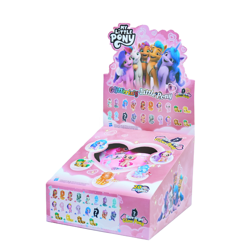 My Little Pony - Glittering Little Pony 4 cm figure (ซองสุ่ม) / มายลิตเติ้ลโพนี่ กลิตเทอริง ลิตเติ้ล โพนี่