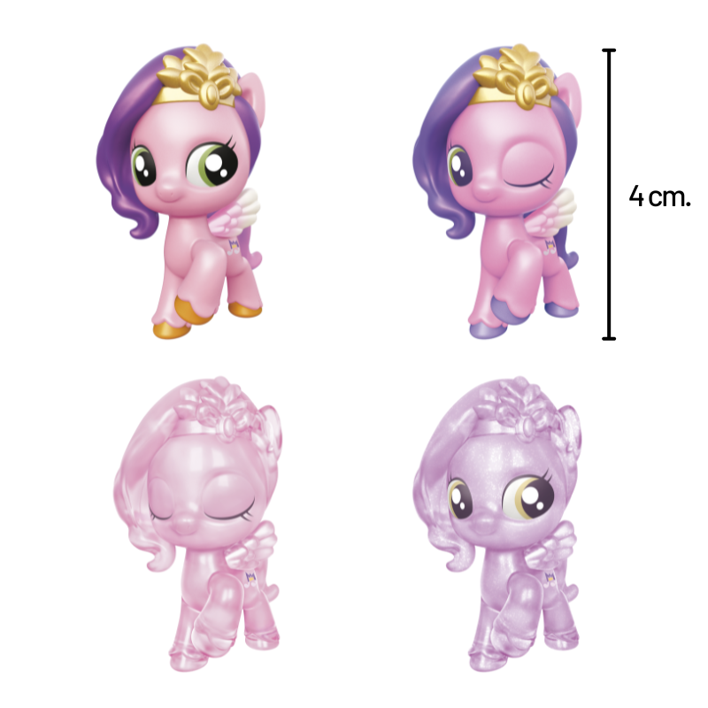 My Little Pony - Glittering Little Pony 4 cm figure (ซองสุ่ม) / มายลิตเติ้ลโพนี่ กลิตเทอริง ลิตเติ้ล โพนี่