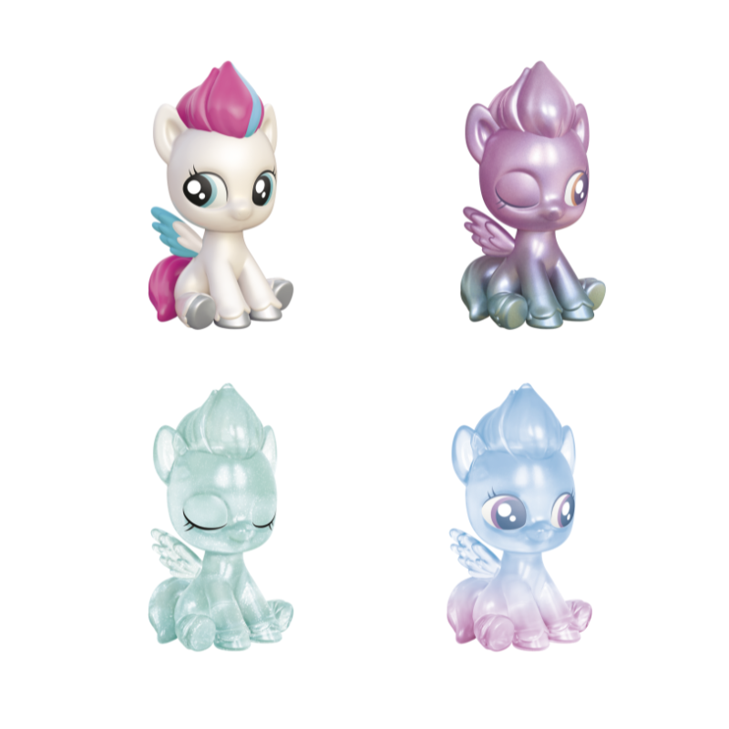 My Little Pony - Glittering Little Pony 4 cm figure (ซองสุ่ม) / มายลิตเติ้ลโพนี่ กลิตเทอริง ลิตเติ้ล โพนี่