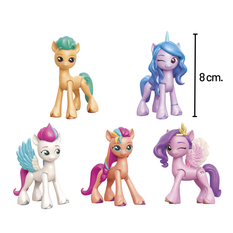 My Little Pony - We Are Good Friends Suit (5 x 8cm figures) / เซ็ตมายลิตเติ้ลโพนี่ ฟิกเกอร์ วีอาร์กู๊ดเฟรนด์
