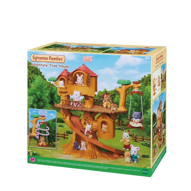 Sylvanian Families Adventure Tree House / ซิลวาเนียน แฟมิลี่ บ้านต้นไม้ผจญภัย