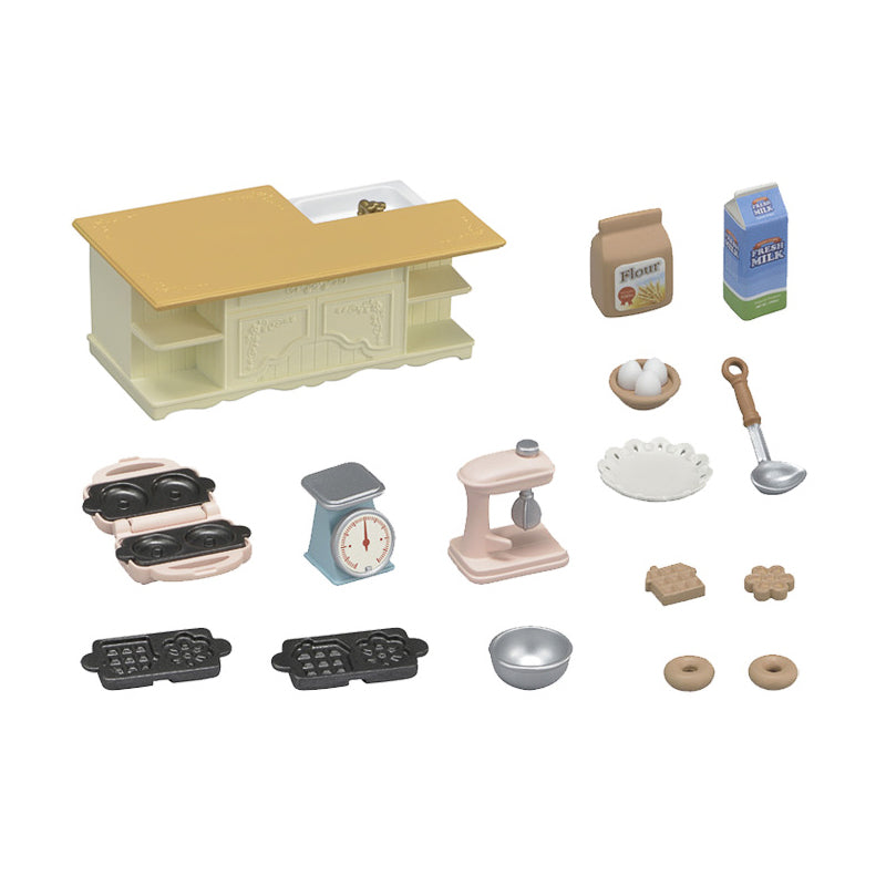 Sylvanian Families Kitchen Island / ซิลวาเนียน แฟมิลี่ เคาน์เตอร์ครัว