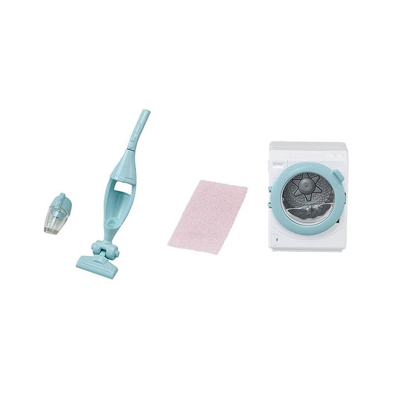 Sylvanian Families Laundry & Vacuum Cleaner / ซิลวาเนียน แฟมิลี่ เครื่องซักผ้าและเครื่องดูดฝุ่น